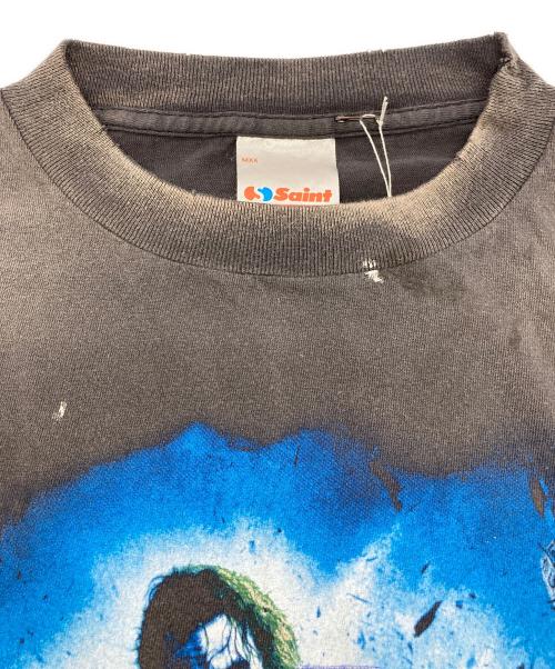 SAINT MICHAEL（セントマイケル）SAINT MICHAEL (セントマイケル) ヴィンテージ加工プリントTシャツ グレー サイズ:Ｍの古着・服飾アイテム