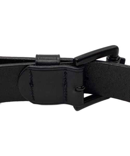 POLO RALPH LAUREN（ポロ・ラルフローレン）POLO RALPH LAUREN (ポロ・ラルフローレン) レザーベルト ブラックの古着・服飾アイテム