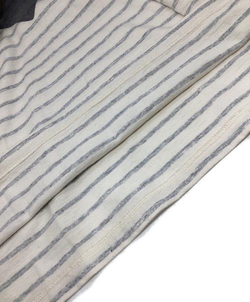 HUMAN MADE（ヒューマンメイド）HUMAN MADE (ヒューマンメイド) ストライプハートTシャツ アイボリー サイズ:XLの古着・服飾アイテム