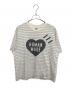HUMAN MADE（ヒューマンメイド）の古着「ストライプハートTシャツ」｜アイボリー