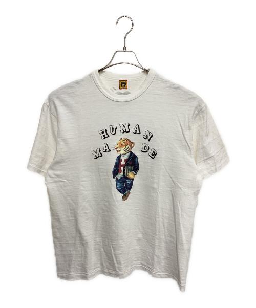 HUMAN MADE（ヒューマンメイド）HUMAN MADE (ヒューマンメイド) グラフィックTシャツ ホワイト サイズ:XLの古着・服飾アイテム