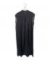 UNFILO (アンフィーロ) ヴィンテージシアー ギャザーワンピース ブラック サイズ:Ｍ 未使用品：4000円