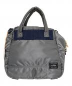 PORTERポーター）の古着「PX タンカー ボウリングバッグ (L)」｜グレー