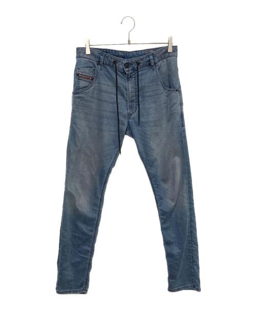 DIESEL（ディーゼル）DIESEL (ディーゼル) KROOLEY-X-NE JOGG JEANS ブルー サイズ:76ｃｍ（W30)の古着・服飾アイテム