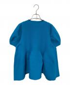 machattマチャット）の古着「ホールガーメントフォルム ニット」｜ブルー