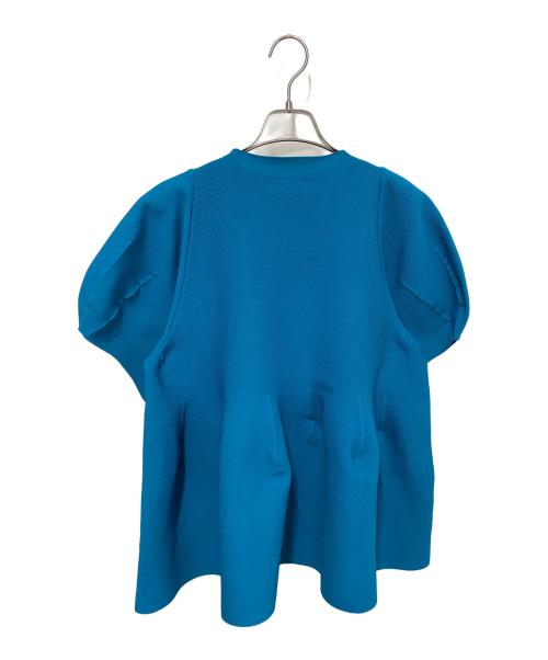 machatt（マチャット）machatt (マチャット) ホールガーメントフォルム ニット ブルー サイズ:記載なしの古着・服飾アイテム