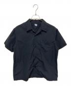 HELLY HANSENヘリーハンセン）の古着「ショートスリーブ バスクシャツ」｜ブラック