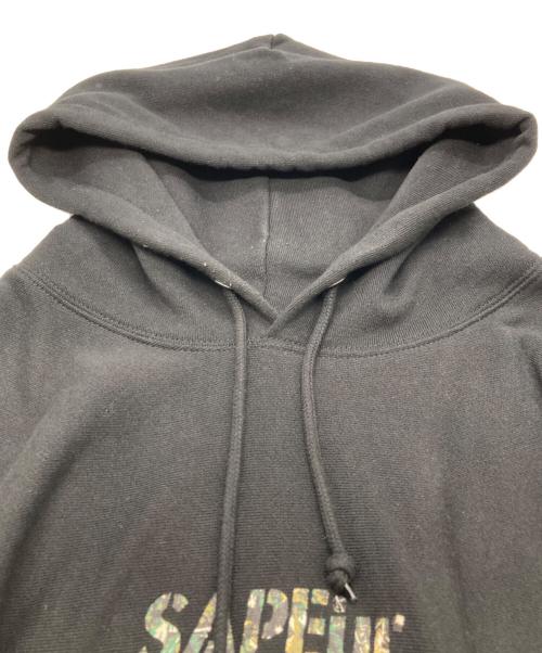 SAPEur（サプール）SAPEur (サプール) リアルツリーヘッド フーディ ブラック サイズ:Lの古着・服飾アイテム