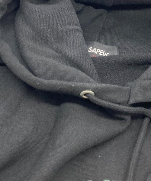 SAPEur（サプール）SAPEur (サプール) リアルツリーヘッド フーディ ブラック サイズ:Lの古着・服飾アイテム