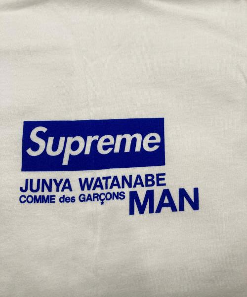 SUPREME（シュプリーム）Supreme (シュプリーム) JUNYA WATANABE COMME des GARCONS (ジュンヤワタナベ コムデギャルソン) ネイチャー Tee ホワイト サイズ:Lの古着・服飾アイテム