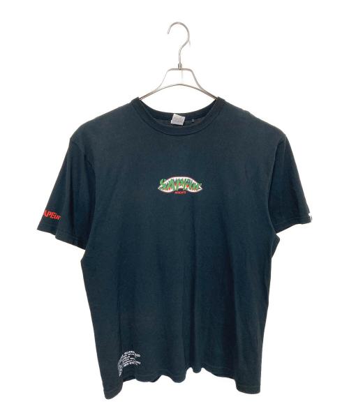 SAPEur（サプール）SAPEur (サプール) シャークマウス S/S Tee ブラック サイズ:Lの古着・服飾アイテム