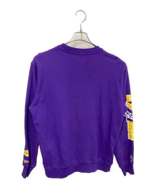 New Era（ニューエラ）New Era (ニューエラ) X-LARGE (エクストララージ) NBA (エヌビーエー) ロサンゼルス・レイカーズ コラボスウェット パープル サイズ:Ｍの古着・服飾アイテム