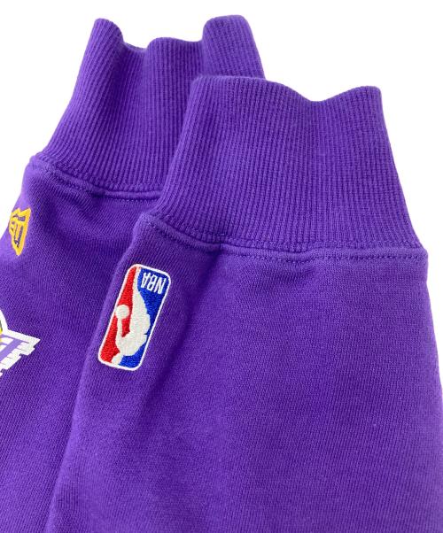 New Era（ニューエラ）New Era (ニューエラ) X-LARGE (エクストララージ) NBA (エヌビーエー) ロサンゼルス・レイカーズ コラボスウェット パープル サイズ:Ｍの古着・服飾アイテム