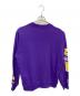New Era (ニューエラ) X-LARGE (エクストララージ) NBA (エヌビーエー) ロサンゼルス・レイカーズ コラボスウェット パープル サイズ:Ｍ：5000円