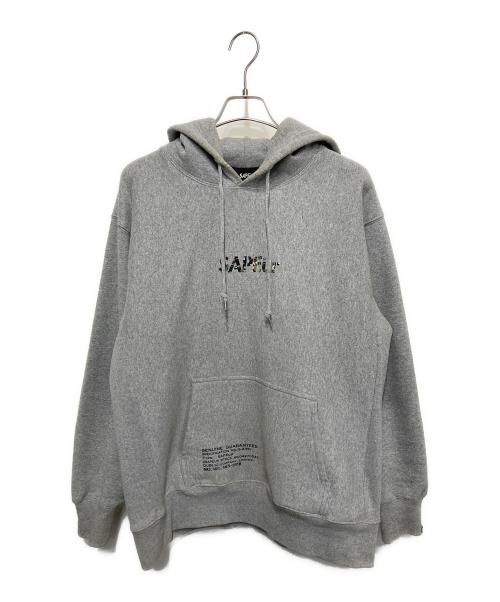 SAPEur（サプール）SAPEur (サプール) リアルツリーヘッド フーディ グレー サイズ:Lの古着・服飾アイテム