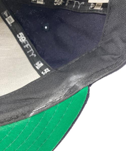 New Era（ニューエラ）New Era (ニューエラ) Supreme (シュプリーム) ボックスロゴ パイピングキャップ ネイビー サイズ:60.6㎝の古着・服飾アイテム