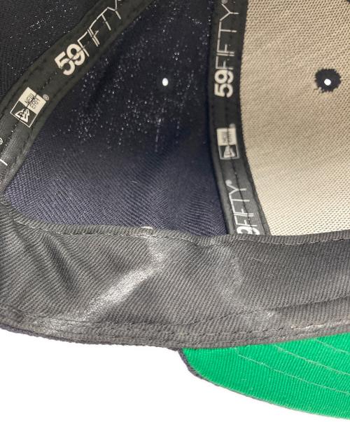 New Era（ニューエラ）New Era (ニューエラ) Supreme (シュプリーム) ボックスロゴ パイピングキャップ ネイビー サイズ:60.6㎝の古着・服飾アイテム