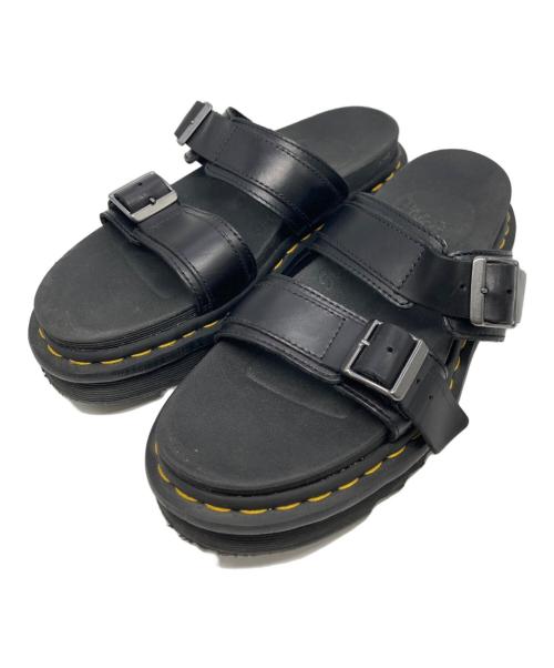 Dr.Martens（ドクターマーチン）Dr.Martens (ドクターマーチン) MYLES サンダル ブラック サイズ:US(M)7(L)8/UK6/EU39の古着・服飾アイテム