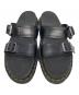 Dr.Martens (ドクターマーチン) MYLES サンダル ブラック サイズ:US(M)7(L)8/UK6/EU39：6000円