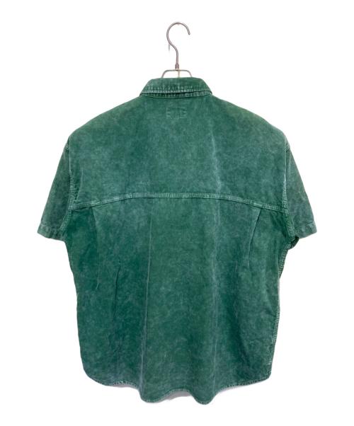 C.E（シーイー）C.E (シーイー) コーデュロイシャツ グリーン サイズ:Lの古着・服飾アイテム