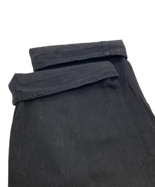 orSlow（オアスロウ）orSlow (オアスロウ) ブラックデニムオーバーオール ブラック サイズ:Ｓの古着・服飾アイテム