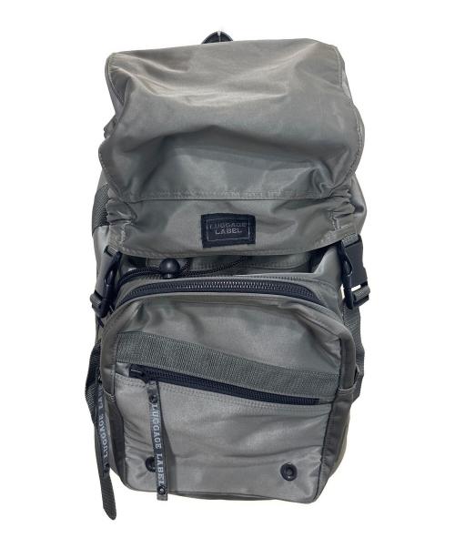 LUGGAGE LABEL（ラゲッジ レーベル）LUGGAGE LABEL (ラゲッジ レーベル) ZONE ナイロンバックパック カーキの古着・服飾アイテム