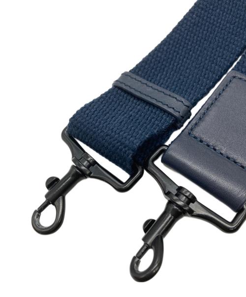 Joya（ジョーヤ）Joya (ジョーヤ) 2WAYレザーブリーフケース ネイビーの古着・服飾アイテム