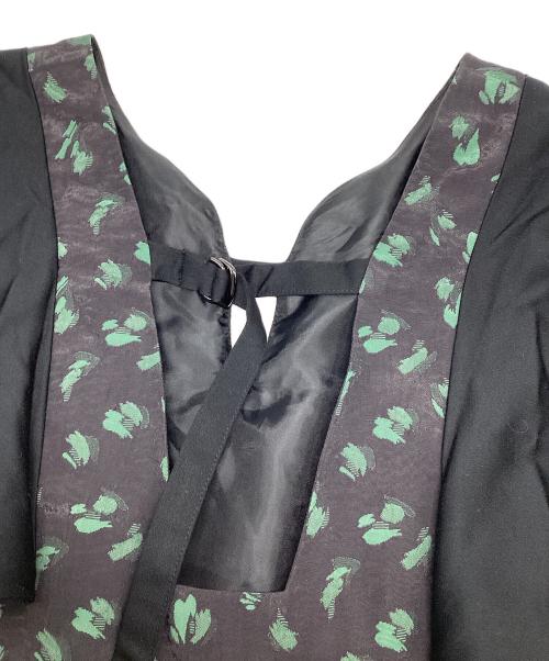 PUBLIC TOKYO（パブリックトウキョウ）PUBLIC TOKYO (パブリックトウキョウ) フラッタージャガードブラウス レディース ブラック サイズ:FREEの古着・服飾アイテム