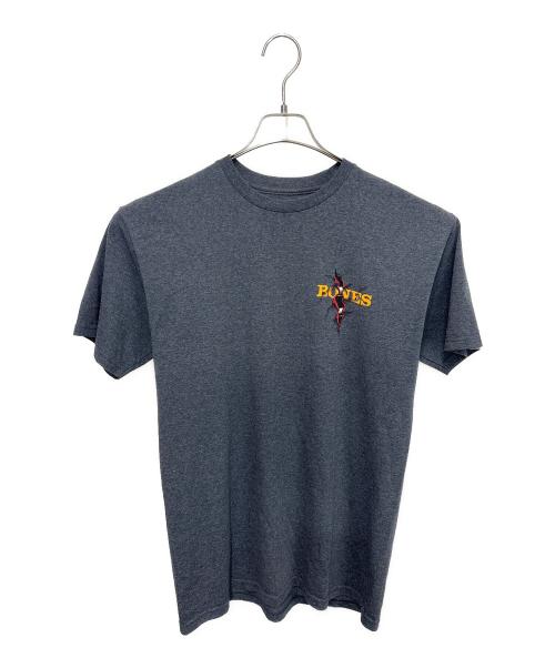 powell peralta（パウエルペラルタ）POWELL PERALTA (パウエルペラルタ) BONES プリントTシャツ グレー サイズ:Ｍの古着・服飾アイテム