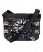 SUPREMEシュプリーム）の古着「バンダナタープ サイドバッグ」｜ブラック