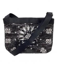 SUPREME（シュプリーム）の古着「バンダナタープ サイドバッグ」｜ブラック