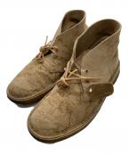 SUPREME×CLARKSシュプリーム×クラークス）の古着「デザートマップ チャッカブーツ」｜ベージュ