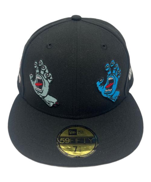New Era（ニューエラ）New Era (ニューエラ) SANTA CRUZ (サンタクルーズ) コラボキャップ ブラック サイズ:59.6㎝の古着・服飾アイテム