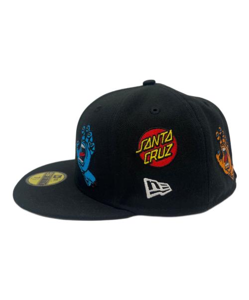 New Era（ニューエラ）New Era (ニューエラ) SANTA CRUZ (サンタクルーズ) コラボキャップ ブラック サイズ:59.6㎝の古着・服飾アイテム