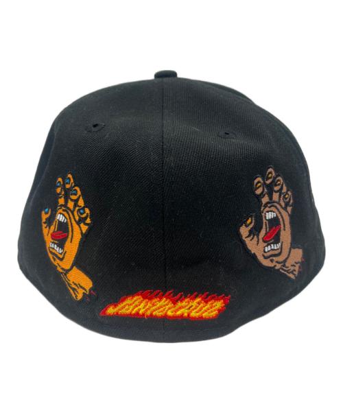 New Era（ニューエラ）New Era (ニューエラ) SANTA CRUZ (サンタクルーズ) コラボキャップ ブラック サイズ:59.6㎝の古着・服飾アイテム