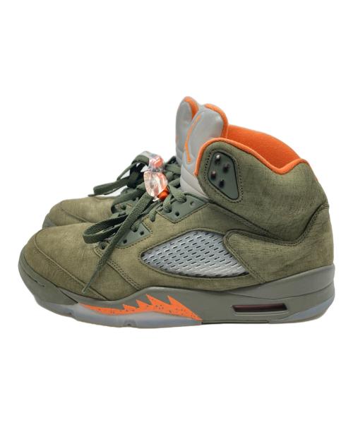 NIKE（ナイキ）NIKE (ナイキ) Air Jordan 5 Retro / エア ジョーダン 5 レトロ オリーブ サイズ:28㎝の古着・服飾アイテム