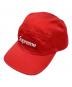 SUPREME（シュプリーム）の古着「ウォッシュドチノツイル キャンプキャップ」｜レッド