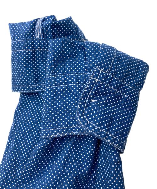 SCHOTT BROS.（ショット）SCHOTT BROS. (ショットブロス) ドットシャツ ブルー サイズ:Sの古着・服飾アイテム