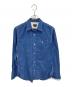 SCHOTT BROS.（ショットブロス）の古着「ドットシャツ」｜ブルー