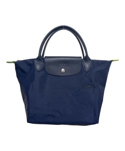LONGCHAMP（ロンシャン）LONGCHAMP (ロンシャン) ル プリアージュハンドバッグS ネイビーの古着・服飾アイテム