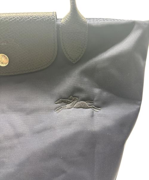 LONGCHAMP（ロンシャン）LONGCHAMP (ロンシャン) ル プリアージュハンドバッグS ネイビーの古着・服飾アイテム