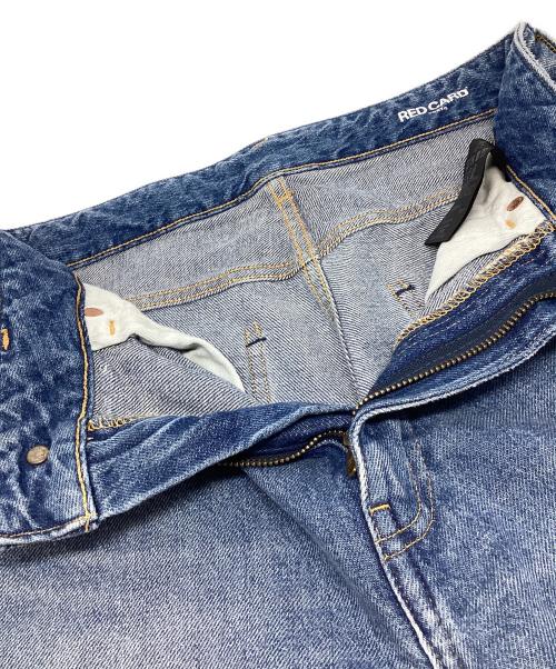 RED CARD（レッドカード）RED CARD (レッドカード) ルーズテーパード デニムパンツ ブルー サイズ:23の古着・服飾アイテム
