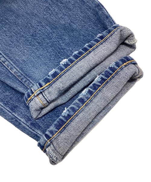 RED CARD（レッドカード）RED CARD (レッドカード) ルーズテーパード デニムパンツ ブルー サイズ:23の古着・服飾アイテム