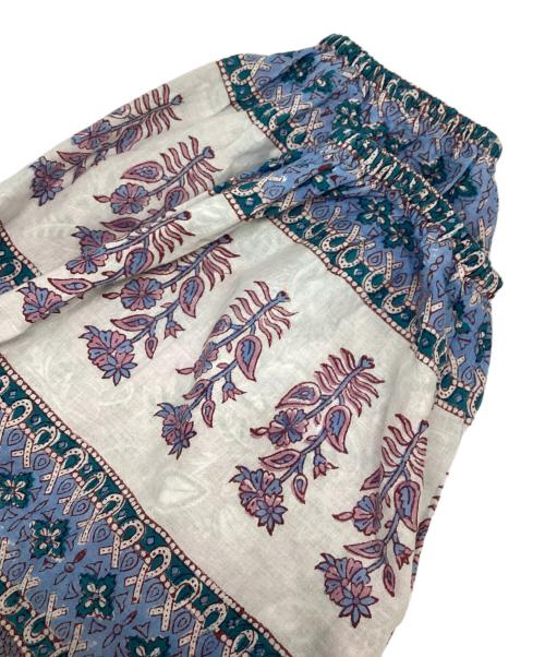 miyako takayama（ミヤコタカヤマ）miyako takayama (ミヤコタカヤマ) TADO (タド) SHIUN DRESS / インド綿ワンピース パープル サイズ:38の古着・服飾アイテム