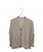 JOURNAL STANDARDジャーナルスタンダード）の古着「ペーパーヤーンニュアンスカーディガン」｜アイボリー