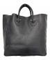 YOUNG & OLSEN The DRYGOODS STORE (ヤングアンドオルセン ザ ドライグッズストア) IENA (イエナ) EMBOSSED レザートートバッグ（M） ブラック：10000円