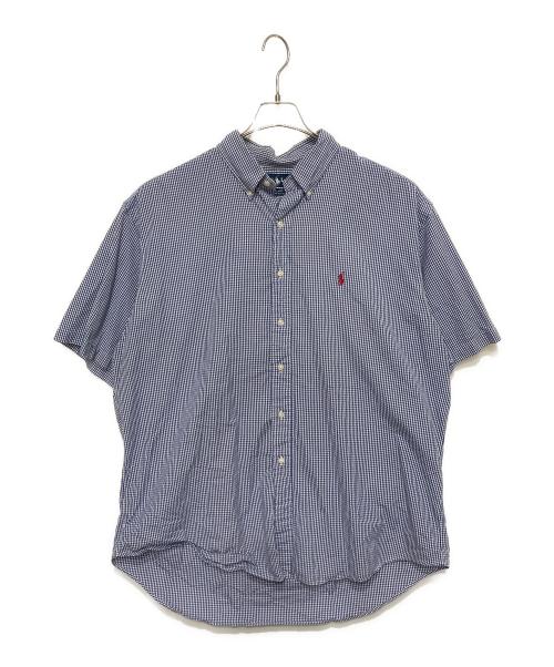 POLO RALPH LAUREN（ポロ・ラルフローレン）POLO RALPH LAUREN (ポロ・ラルフローレン) チェックシャツ ブルー サイズ:XLの古着・服飾アイテム