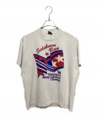 FRUIT OF THE LOOMフルーツオブザルーム）の古着「プリントTシャツ」｜ホワイト