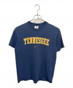 NIKEナイキ）の古着「オールドプリントTシャツ」｜ネイビー
