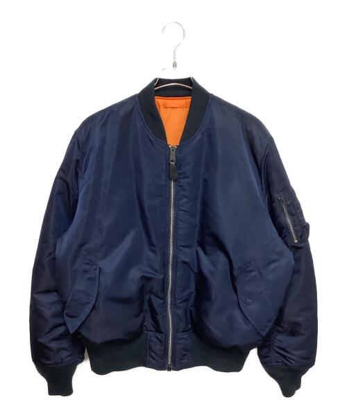 ALPHA INDUSTRIES（アルファインダストリーズ）ALPHA INDUSTRIES (アルファインダストリーズ) MA-1ジャケット / フライトジャケット ネイビー サイズ:XLの古着・服飾アイテム